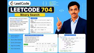 LeetCode 704: Binary Search | Classic Binary Search Explained