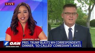 President Trump Blasts White House Correspondents Dinner, 'So-Called' Comedian's Joke