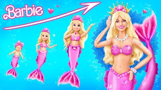 Hành Trình Trưởng Thành Của Cô Bé Barbie! 32 Thiết Kế Người Cá