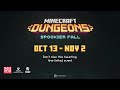 Minecraft Dungeons Spookier Fall – Official Trailer