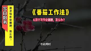 《番茄工作法》6 【彩蛋】孩子写作业磨蹭，怎么办？