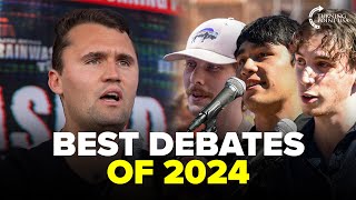 Charlie Kirk's Most VIRAL DEBATES of 2024 👀🔥