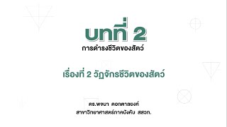 วัฏจักรชีวิตของสัตว์ (วิทย์ ป.3 เล่ม 1 หน่วย 2 บท 2)