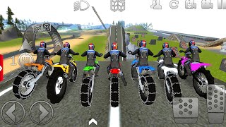 Motor Dirt Bikes driving 3d Off-Road #9 - Offroad Outlaws Motocross Bike Game Android Gameplay