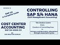 Primary and Secondary Costs Allocation SAP S/4 CO