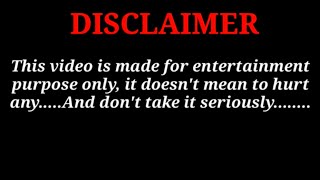Disclaimer Sound Effect / Male and Female Disclaimer Voice / Entertainment Discl