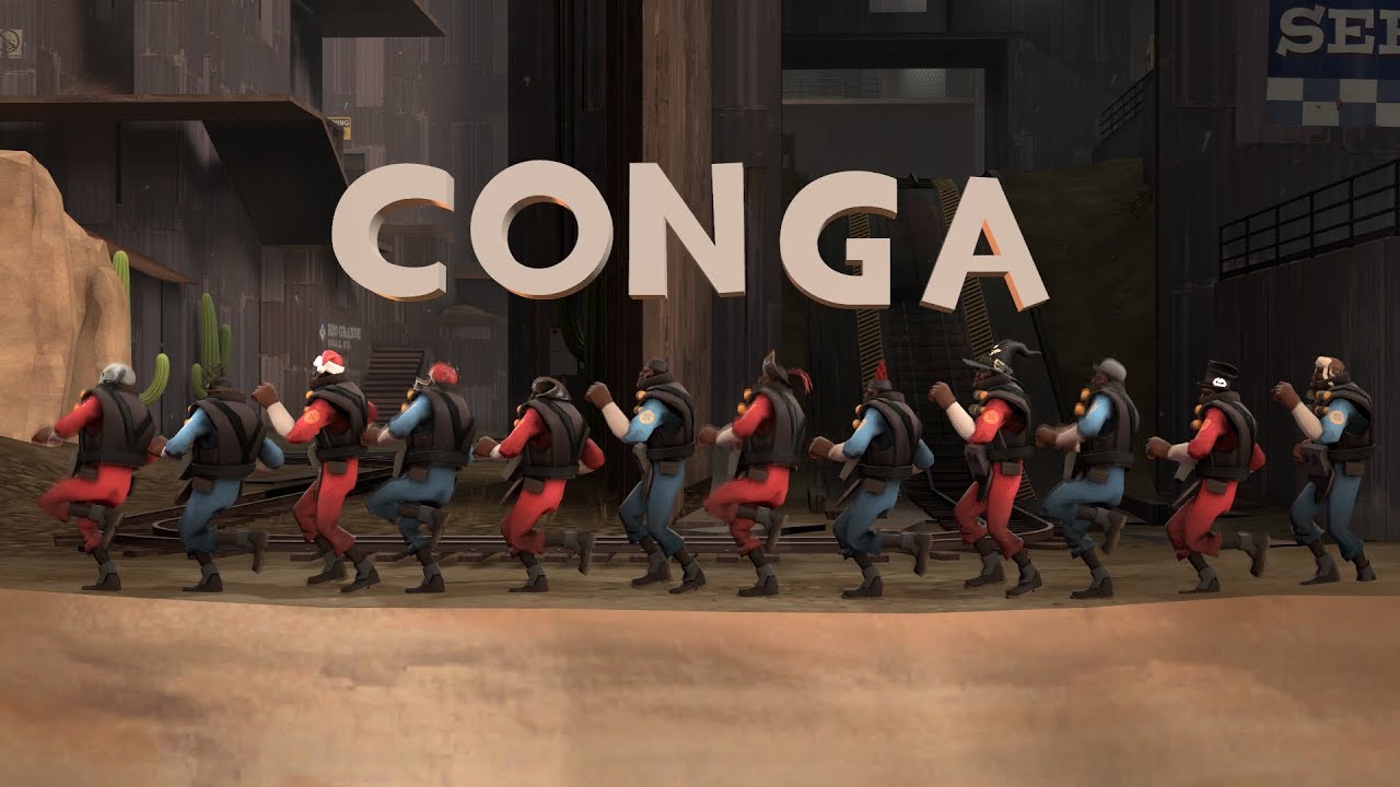 Sfm Tf2 Conga Youtube
