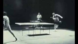 Bruce Lee playing ping pong????