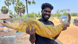 இத்த பெரிய வஞ்சரம் மீனை என்ன ப்ண்ணி வச்சுருக்கம் பாருங்க