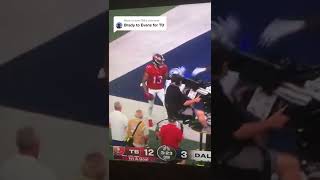 Tom Brady‘s first touchdown of the season to Mike Evans