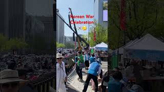 🇰🇷🤔Celebrating Korean War?“韩国版“韩战纪念活动？#shortsviral #koreanwar #seoultravel #seoul #韩战