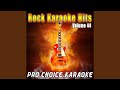 Fly from the Inside (Karaoke Version) (Originally Performed By Shinedown)