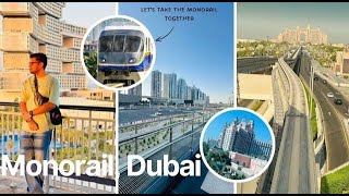 First Time on Dubai Metro, Tram \u0026 Monorail 🚆   Ultimate Dubai Travel Vlog 🇦🇪✨