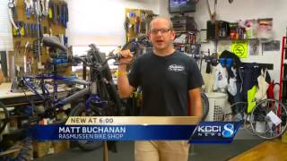 See how bike shops and bikers prepare for RAGBRAI