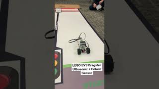 LEGO Mindstorms EV3 - Dragster with Ultrasonic and Colour Sensor!