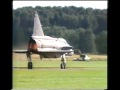 saab ja 37 viggen display in sweden hässlö västerås 1987 complete display