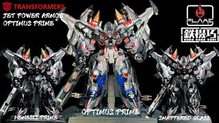 [4K] FLAMETOYS 鉄機巧 KURO KARA KURI TRANSFORMERS JET POWER ARMER COMBINE OPTIMUS PRIME