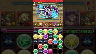 【パズドラ】操作時間4秒のパーティーでチャレダンLv7行ってみた