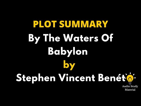 What is the falling action of By the Waters of Babylon?