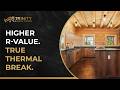 Higher R-Value. True Thermal Break - Trinity Building Systems