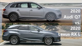 2020 Audi Q7 vs 2020 Lexus RX L (technical comparison)