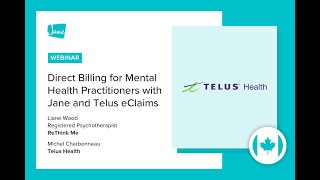 Direct Billing for Mental Health Practitioners with Jane App and Telus eClaims #janeapp