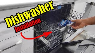 First time dishwasher installation, ASKO DBI865IGXXL