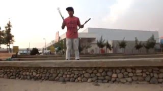 Leo sandoval - Devil sticks - Golo (Leo golo juggling)