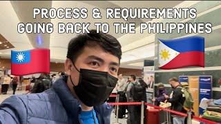 Taiwan Vlog ep23. Taiwan to the Philippines (Travel Requirements \u0026 Process).