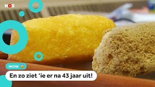 Leraar bewaart cakeje 43 jaar in klaslokaal 😱