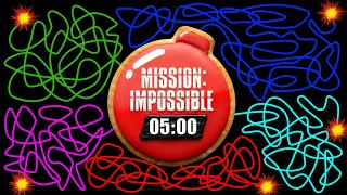 5 Minute Timer Bomb MISSION IMPOSSIBLE COOKIE πͺ