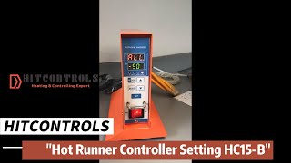 Hitcontrols V039_Basic Settings on #hotrunner  Controller, model: HC15 B