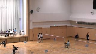 2013青森県総合選手権大会バドミントン MS　QF　奇跡の小学生　奈良岡功大（浪岡ｼﾞｭﾆｱ）