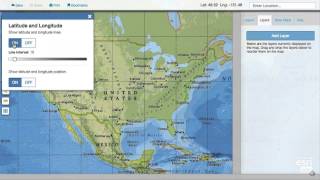 MapMaker Interactive Tutorial 9: Latitude and Longitude