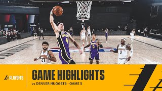 HIGHLIGHTS | Los Angeles Lakers vs Denver Nuggets