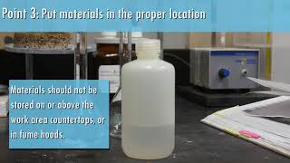 Water Sciences Laboratory Tutorial: Good Housekeeping Practices