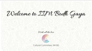 IIM Bodhgaya welcomes 1st IPM Batch of 2021-2026