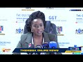 Gauteng MEC Hon. Vuyiswa Ramokgopa, briefs the media to outline her keypriorities