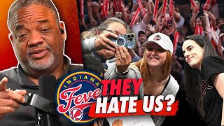 The Indiana Fever HATE Caitlin Clark Fans