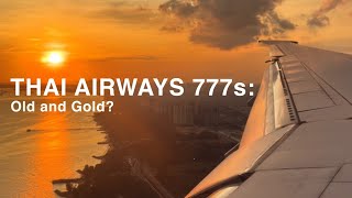 Flying from Bangkok to Singapore | Thai Airways 777-300ER | Economy