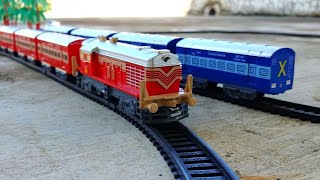 Centy toy trains | Thomas & Friends | Kuku and Cucudu Play with Centy toys Indian Passenger train