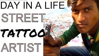 Fastest \u0026 Best Tattoo artist in action ! {{UNREAL INDIA!!}}