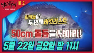 [낚시형제 3회 예고]  50cm 돌돔을 낚아라!!!!