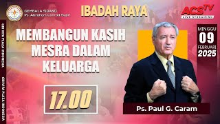 GBI Victorious Family - Ps. Paul G. Garam - 17.00 WIB | 09 Februari 2025 |