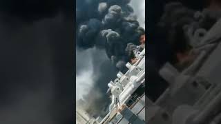 Massive explosion at an electronics factory in Dingxin, Kunshan, Jiangsu Province, China