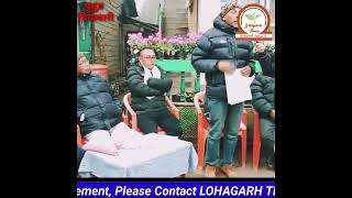 Indian Gorkha Jansakti Front का Members पुबुङ पुगेँ 5 Desimal बिषयमा जनचेतना जगाउन।