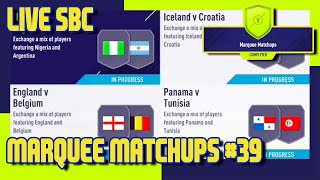 FIFA 18 - Marquee Matchups SBC #39 & Pack Opening