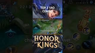 Yao Basic Combo #honorofkings #hok #yao