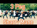 3 PEG || BHANGRA || SHARRY MAAN || PARMISH VERMA || FOLKING DESI || SGGSCC,DU ||