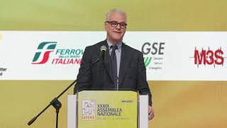 Intervento del ministro Paolo Zangrillo all'Assemblea Anci 2022 - Sala Plenaria